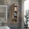 Tuhome Mila Bathroom Cabinet, Two Interior Shelves, Two External Shelves, Single Door Cabinet, Pine MLC4768 - alternate 1
